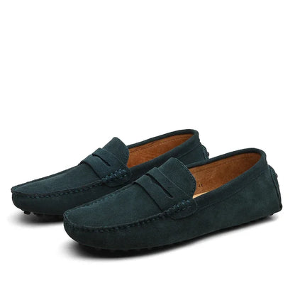 Men Casual Shoes Fashion Men Shoes Handmade Suede Genuine Leather Mens Loafers Moccasins Slip on Men'S Flats Male Driving Shoes
