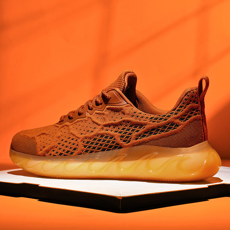 Men'S Fashion Casual Fly Woven Mesh Shoes