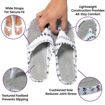 Walking Paws Flip Flops