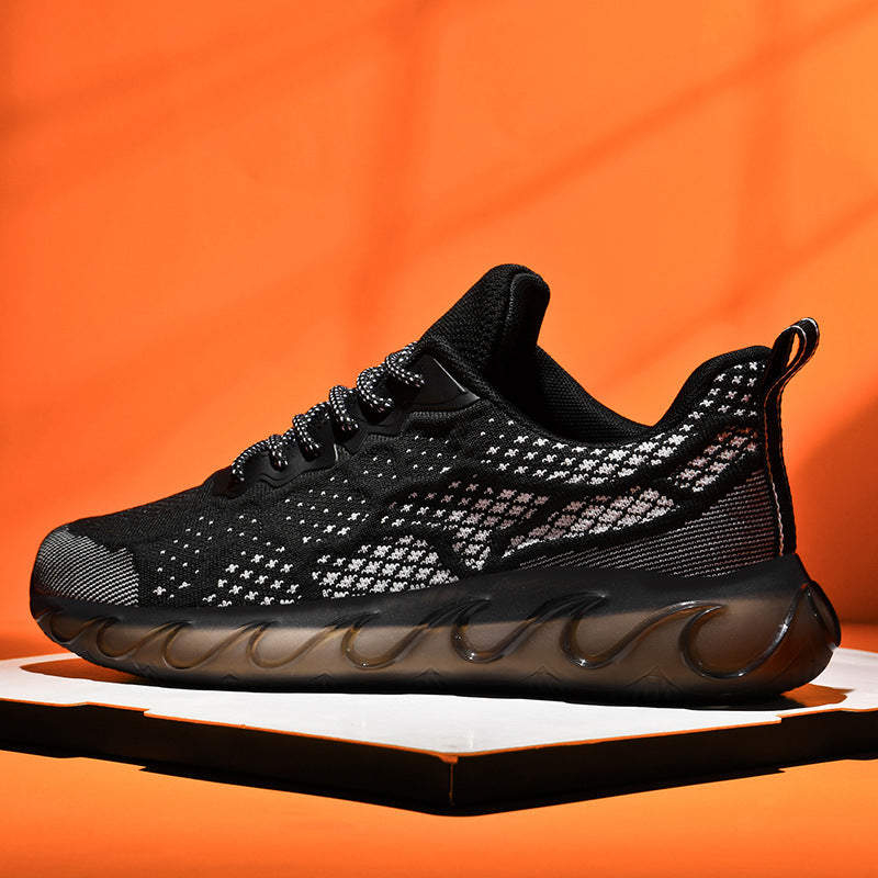 Men'S Fashion Casual Fly Woven Mesh Shoes