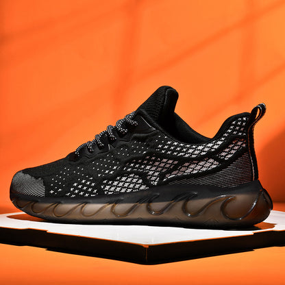Men'S Fashion Casual Fly Woven Mesh Shoes