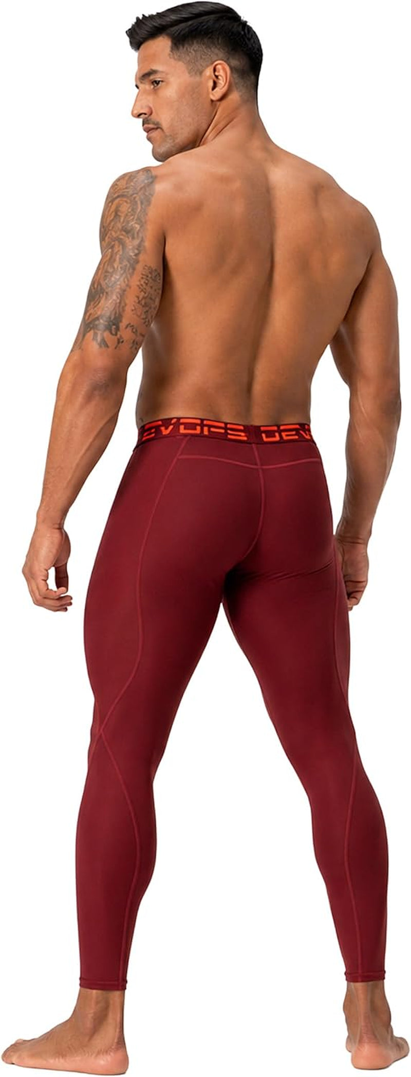 2-3 Pack Men'S Compression Pants Leggings Pocket or Non-Pocket