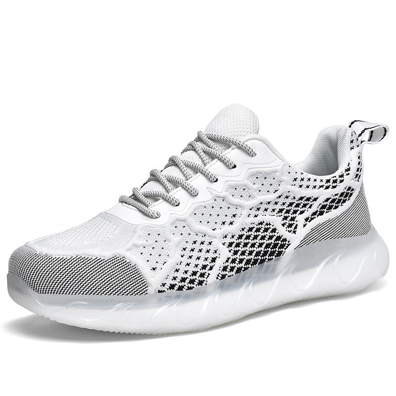 Men'S Fashion Casual Fly Woven Mesh Shoes