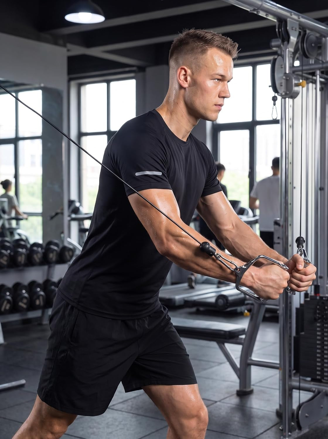 Men'S 1/3 Pack Workout Shirts Quick Dry Mesh Athletic T-Shirts