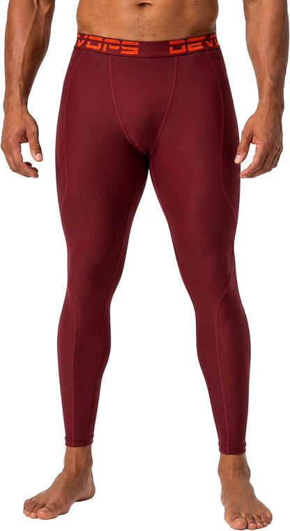 2-3 Pack Men'S Compression Pants Leggings Pocket or Non-Pocket