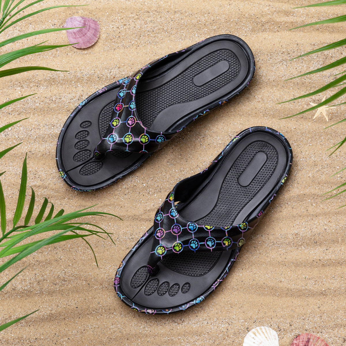 Walking Paws Flip Flops