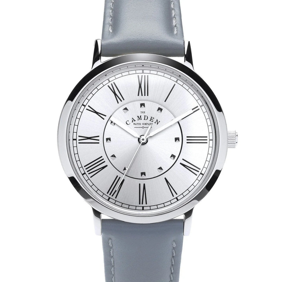 No.27 Steel on Grey Strap