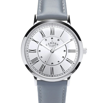 No.27 Steel on Grey Strap
