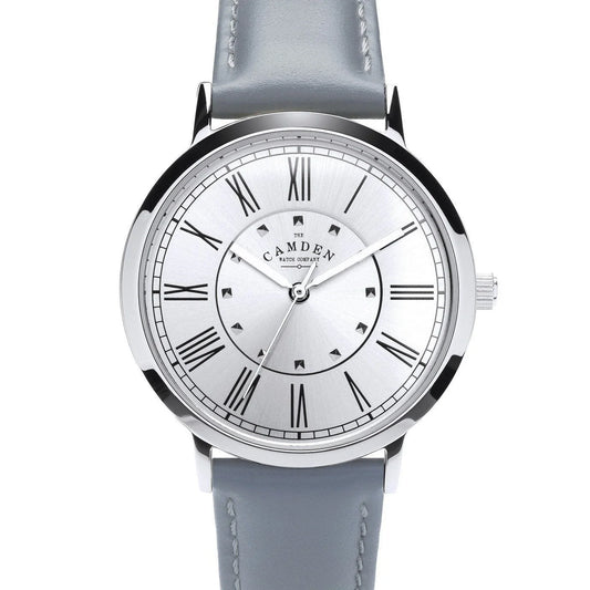 No.27 Steel on Grey Strap