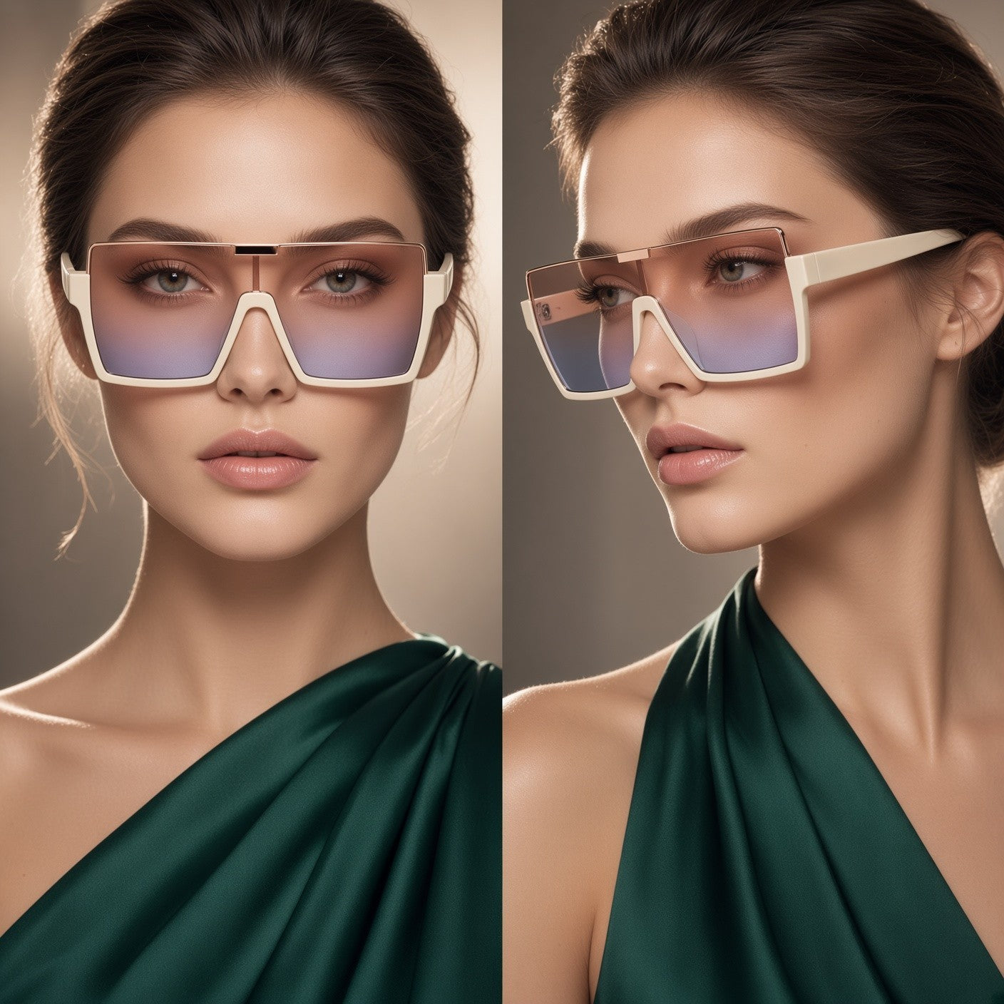 Sunglasses Oversize Fashion Style Big Shades Square Retro Vintage New Women 2026