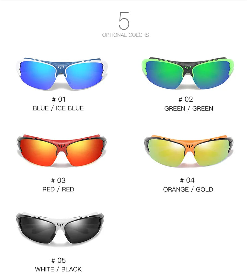 Polarized Sunglasses Men Women Sports Sunglasses Goggles Cycling Glasses Outdoor Sports Motorcycle Running Fishing
