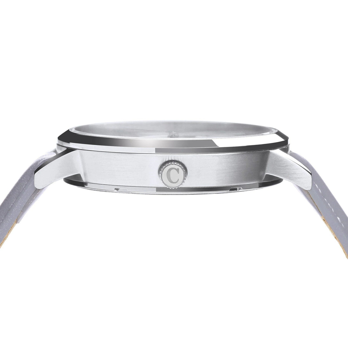 No.27 Steel on Grey Strap