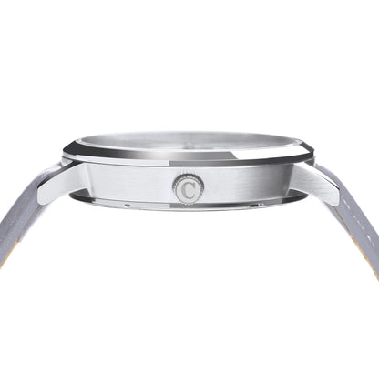 No.27 Steel on Grey Strap