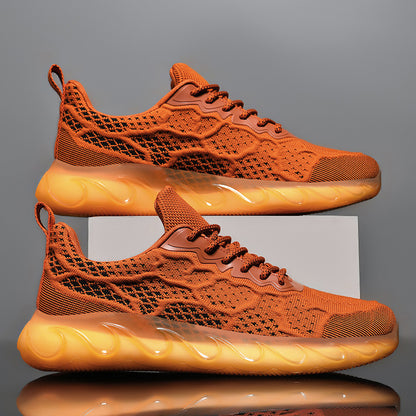 Men'S Fashion Casual Fly Woven Mesh Shoes