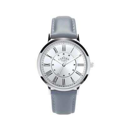 No.27 Steel on Grey Strap
