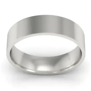 5mm Platinum Ring for Women