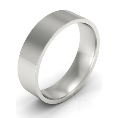 5mm Platinum Ring for Women