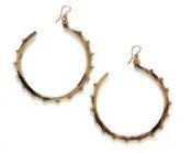 Ashley Pittman Duara Earring Light Horn