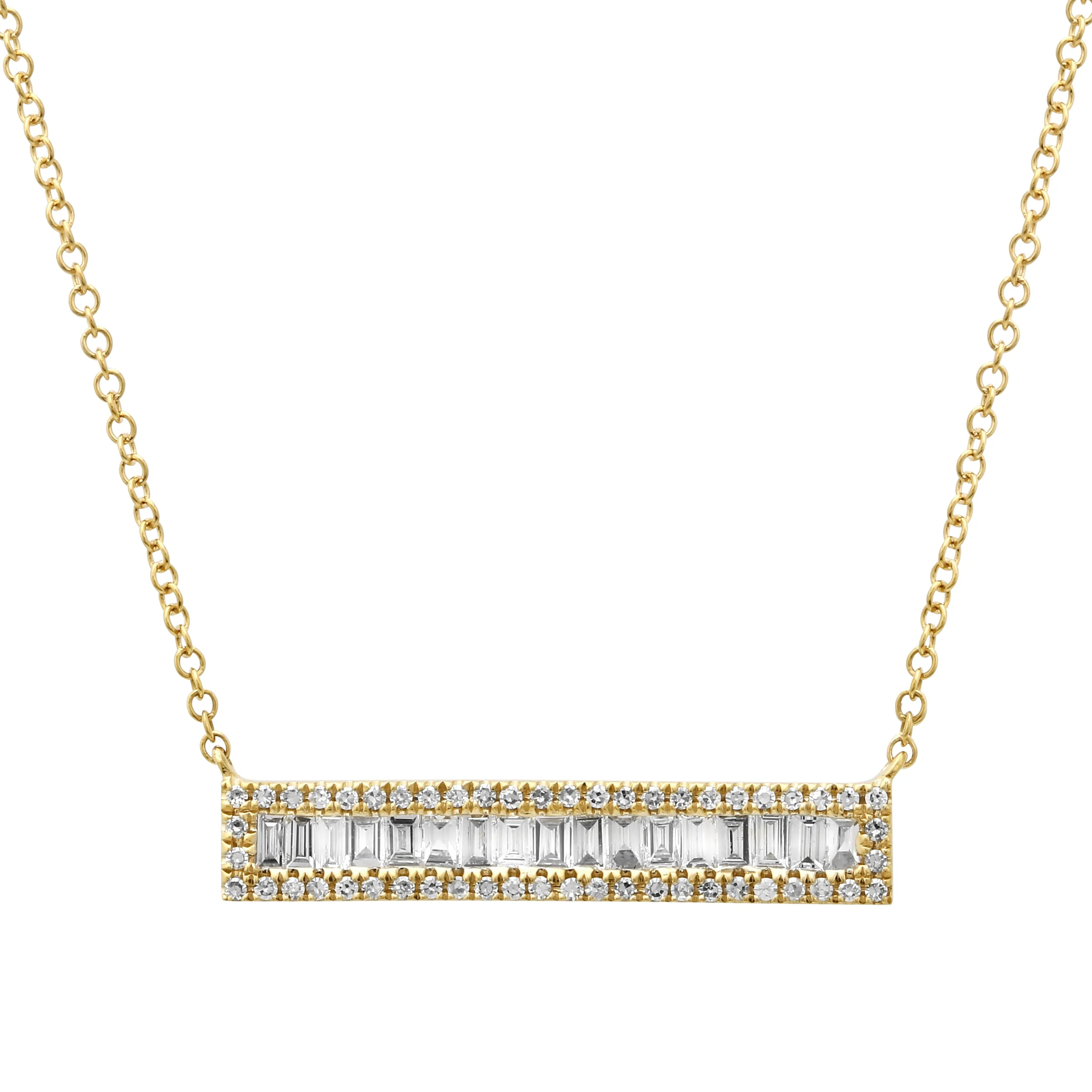 Baguette Bar Pendant