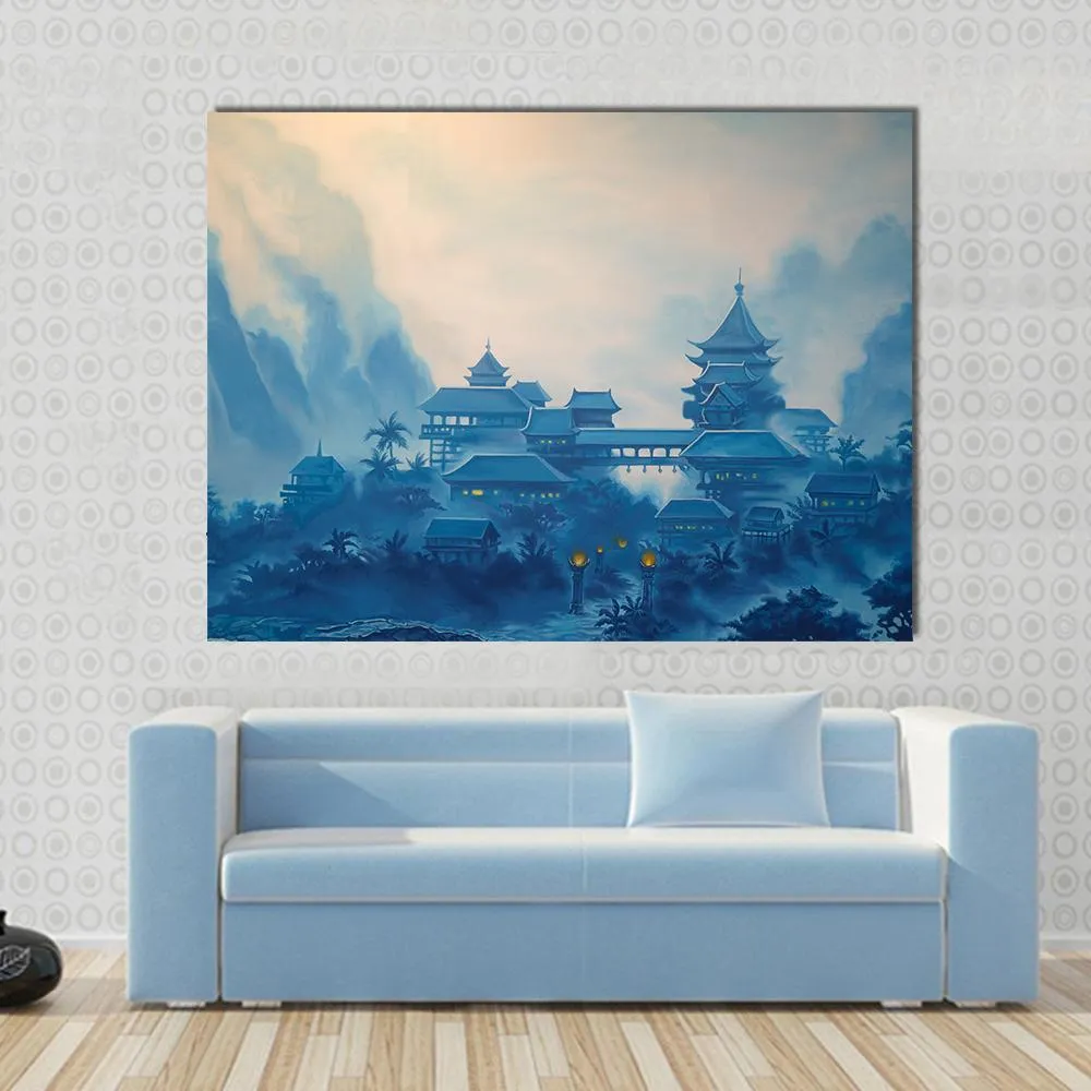 Classical Chinese Landscape Canvas Wall Art