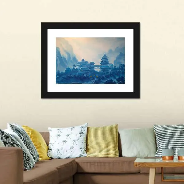 Classical Chinese Landscape Canvas Wall Art