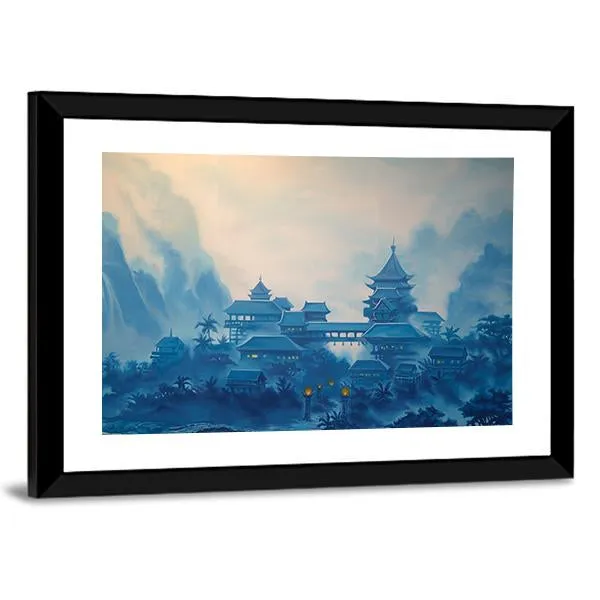 Classical Chinese Landscape Canvas Wall Art