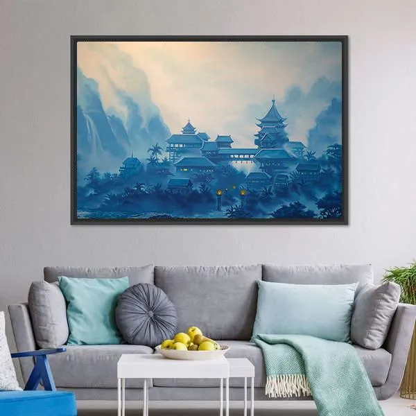 Classical Chinese Landscape Canvas Wall Art