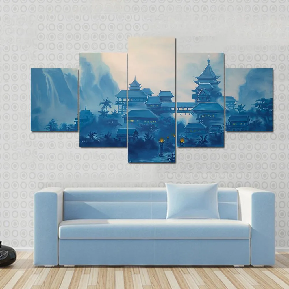 Classical Chinese Landscape Canvas Wall Art