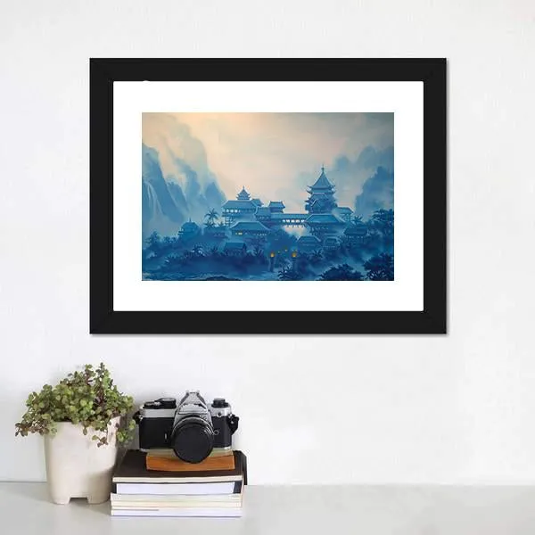 Classical Chinese Landscape Canvas Wall Art