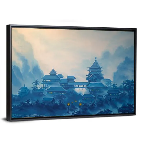 Classical Chinese Landscape Canvas Wall Art