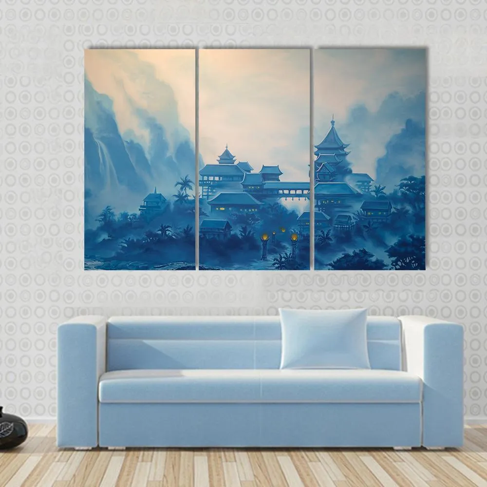 Classical Chinese Landscape Canvas Wall Art