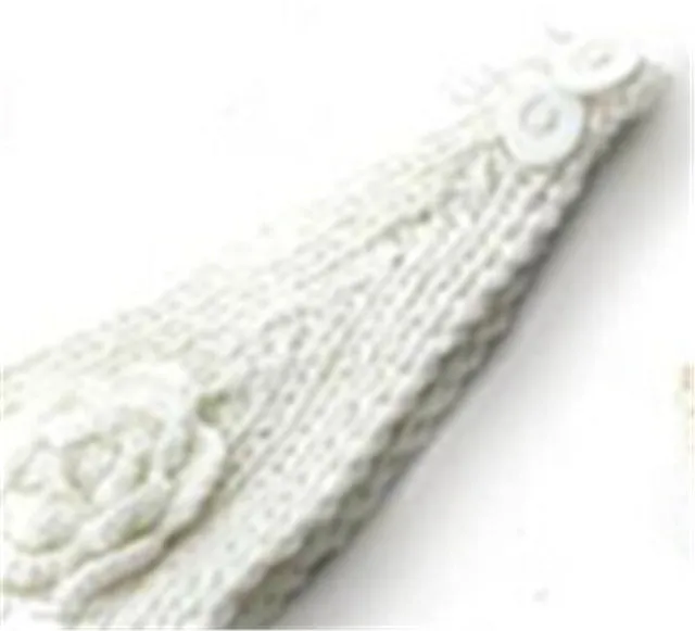 Classical Flower Knitted Head Wrap