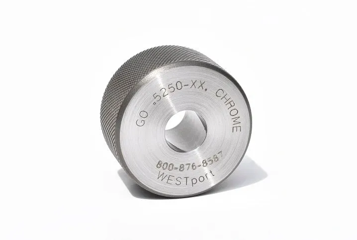 Cylindrical Ring Gage - Chrome - Metric - Chrome - X - 101.851-120.90 - GO / NOGO