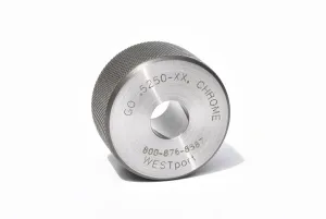 Cylindrical Ring Gage - Chrome - Metric - Chrome - X - 51.051-63.75 - GO / NOGO