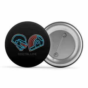 Daft Punk Badge - Digital Love