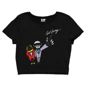 Daft Punk Crop Top - Get Lucky