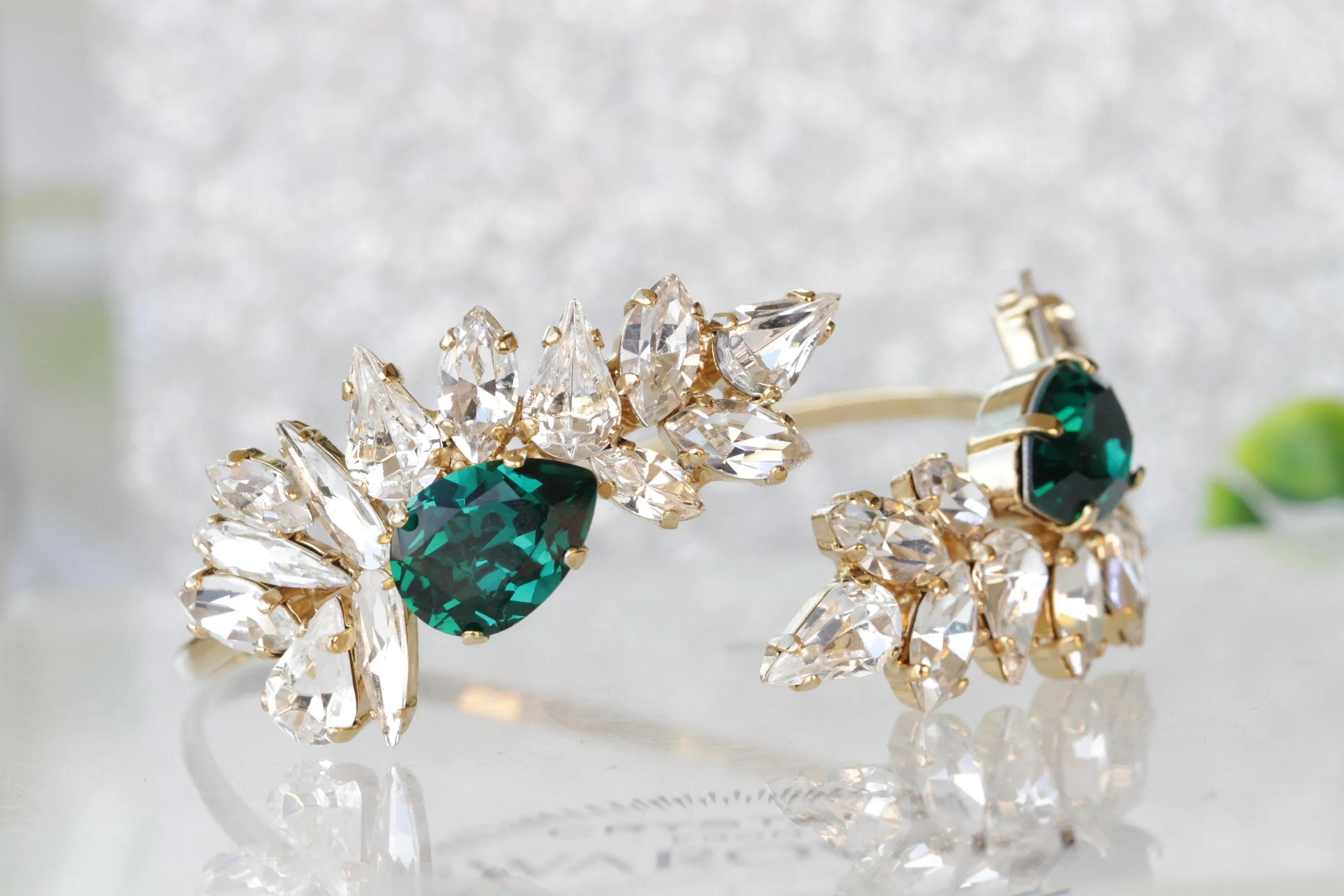 EMERALD WEDDING BRACELET