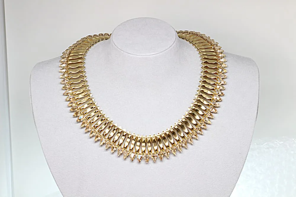 Ethnic Gold Necklace