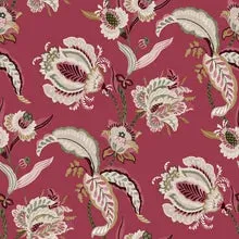 Galerie Abstract Floral Wallpaper Red 18554