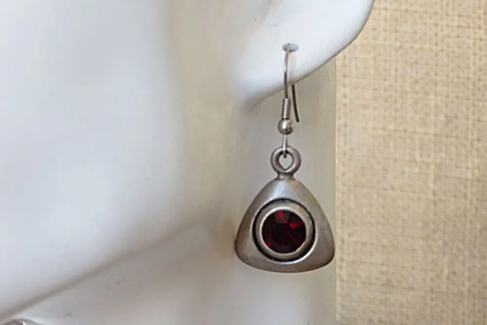 Garnet Rebeka Earrings