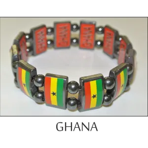 Ghana Metal Beads Bracelet