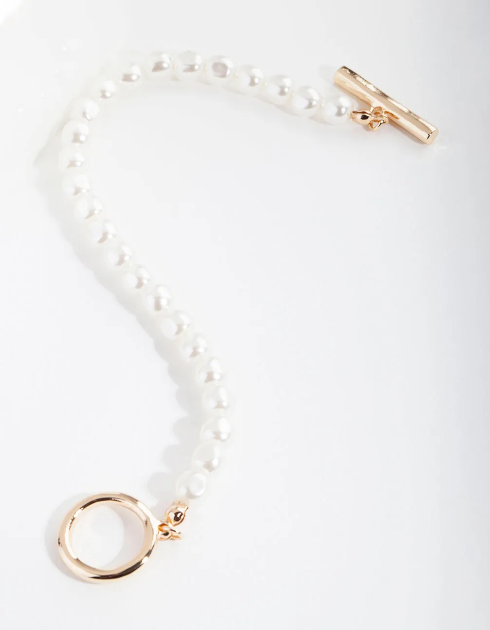 Gold Pearl Essential Bracelet