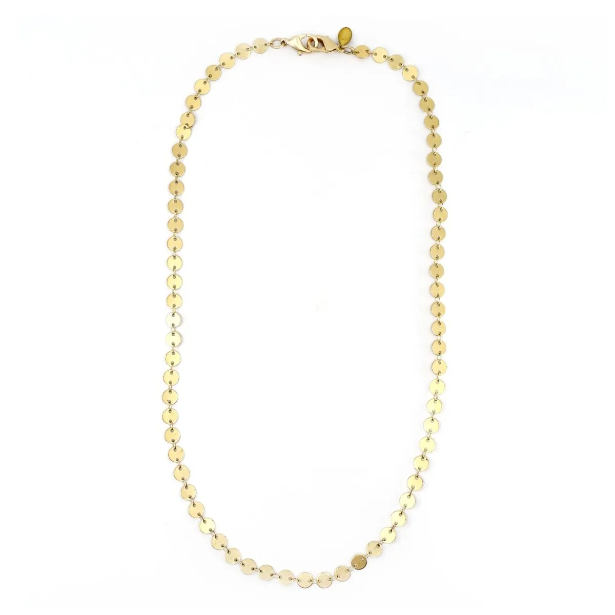 Gold Sequin Eyeglass Chain or Necklace