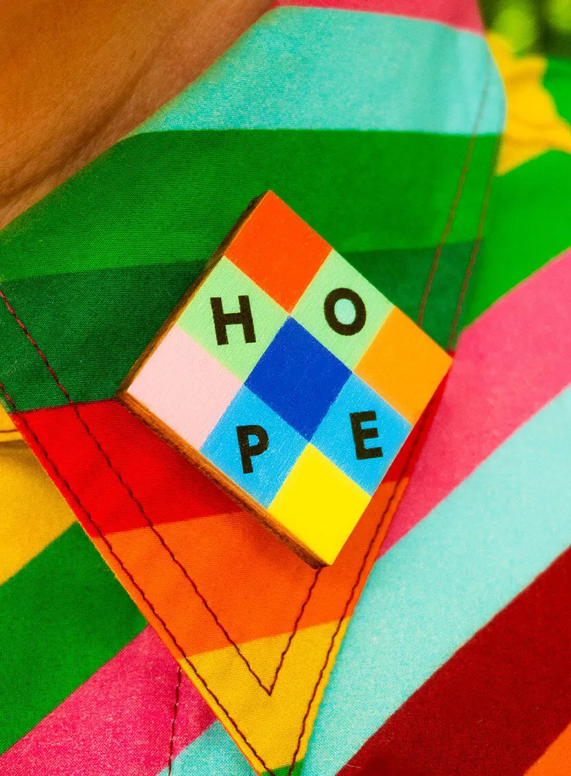 HOPE Brooch