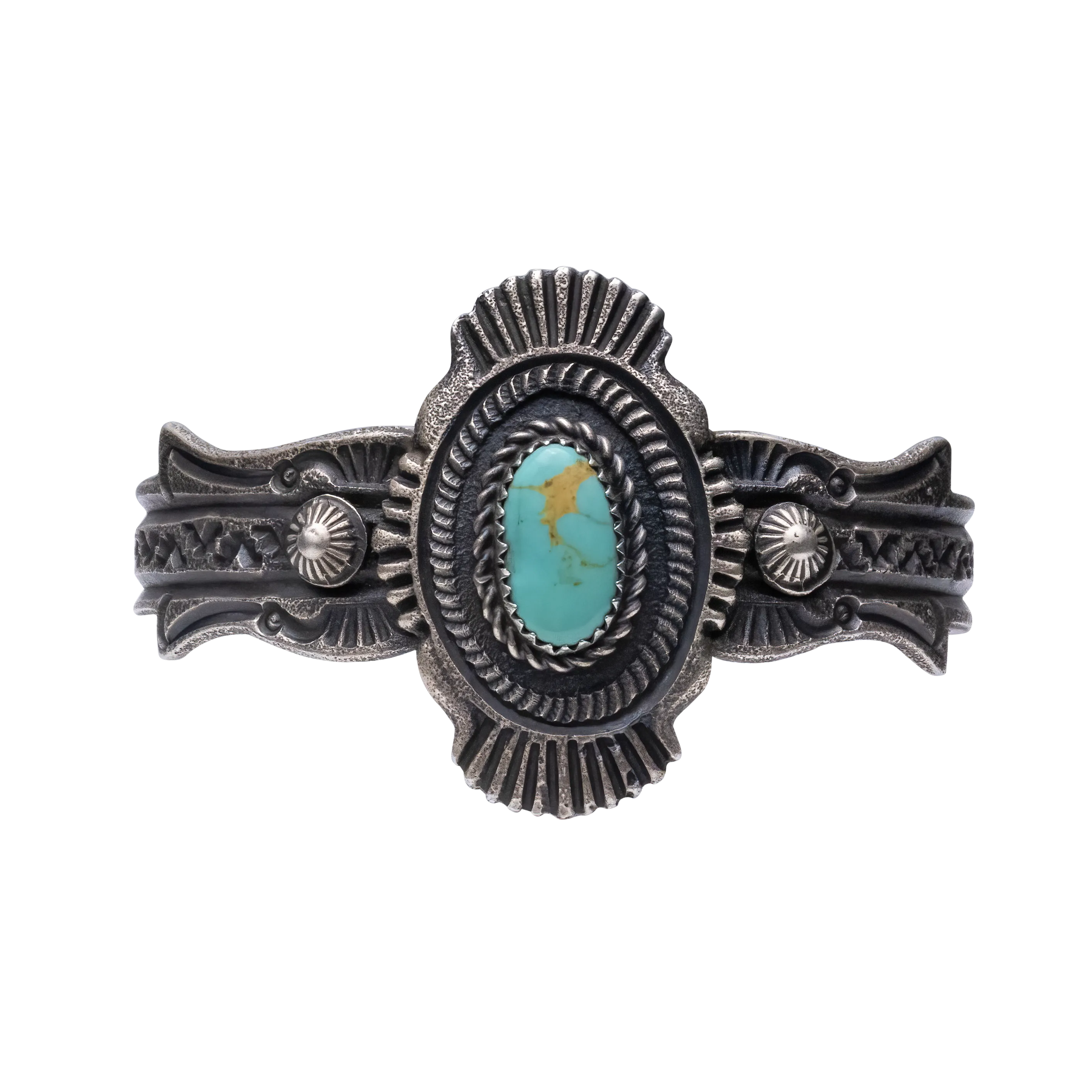 Kingman Turquoise Cuff | Kevin Yazzie