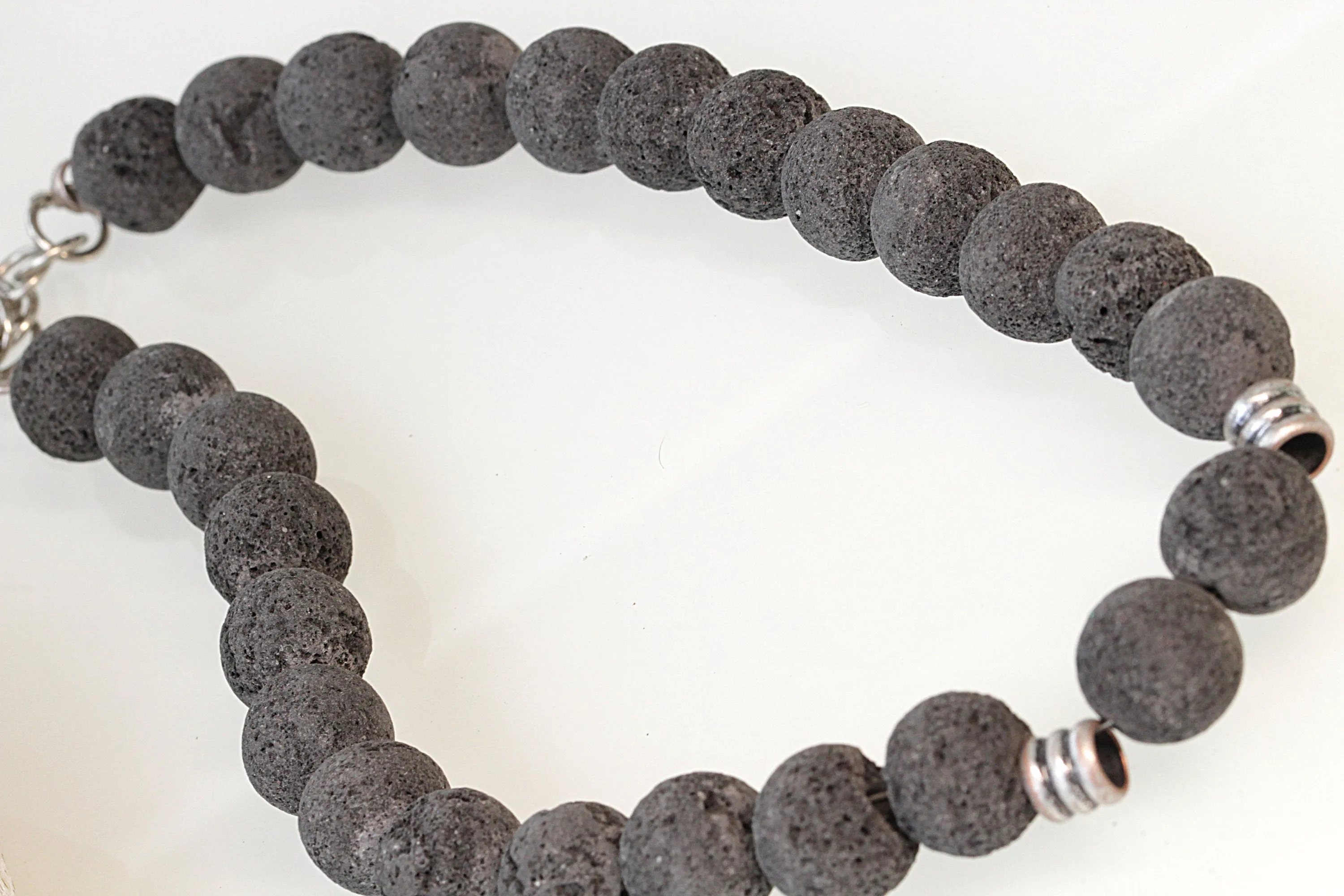 LAVA BEAD NECKLACE