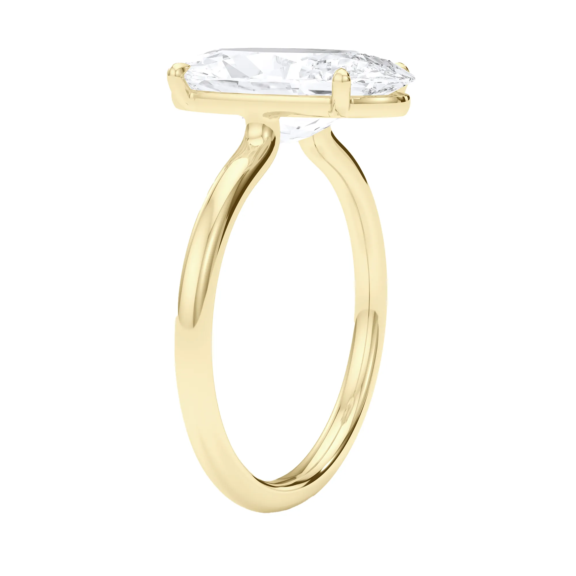 Moval Diamond Ring