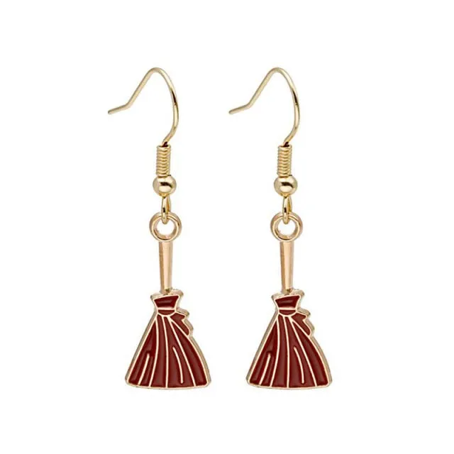 New Trendy Statement Christmas Tree Earrings For Women Santa Claus Snowman Drop Earrings Jewelry Girls Christmas Gifts Wholesale