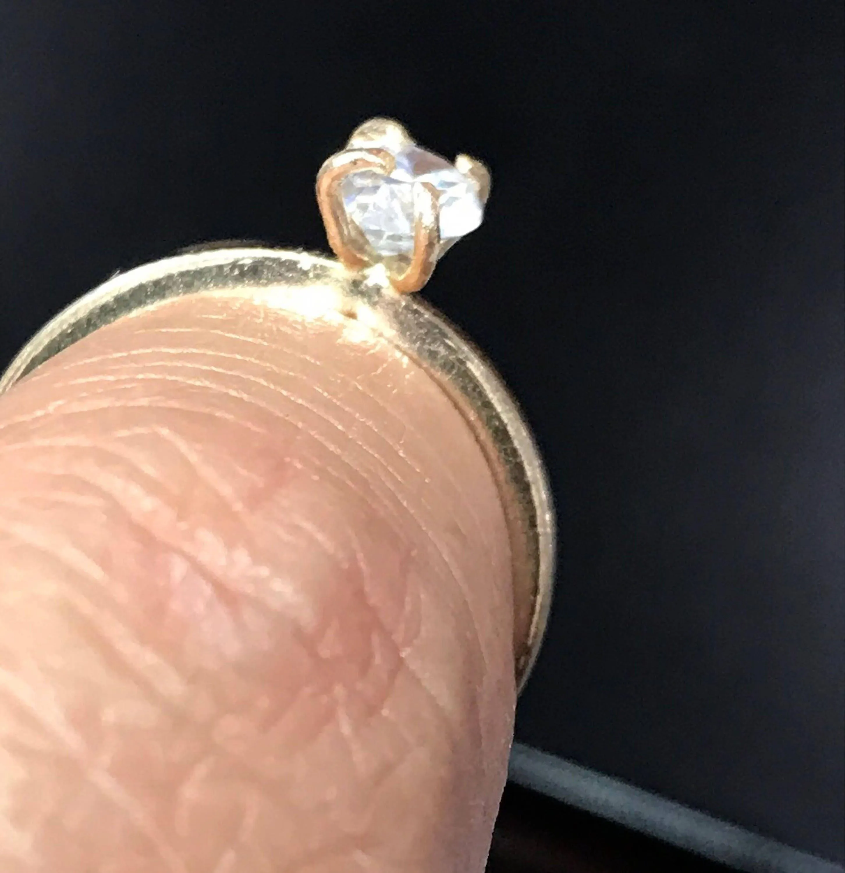 Pear Stone Ring, Promise Ring, Gold Filled Ring, Engagement Ring, Affordable Engagement Ring, Affordable Wedding Ring, Ristic Setting,