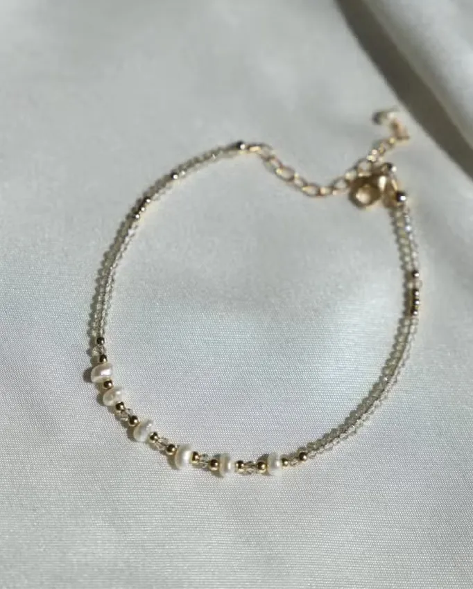 Pearl Golden Sands Bracelet